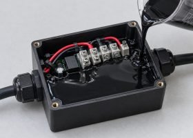 crekem-black-silicone-potting-application